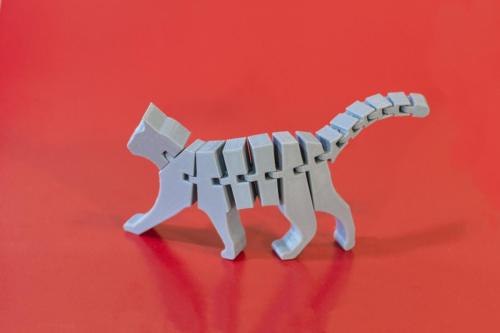 3d печать flex-кот